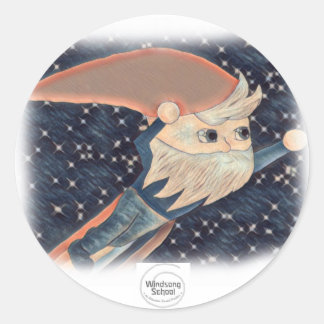 Vliegende Gnome Stickers