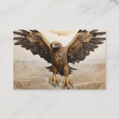 Vliegende gouden adelaar visitekaartje (Voorkant)