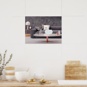 Vliegende goudvis poster (Keuken)