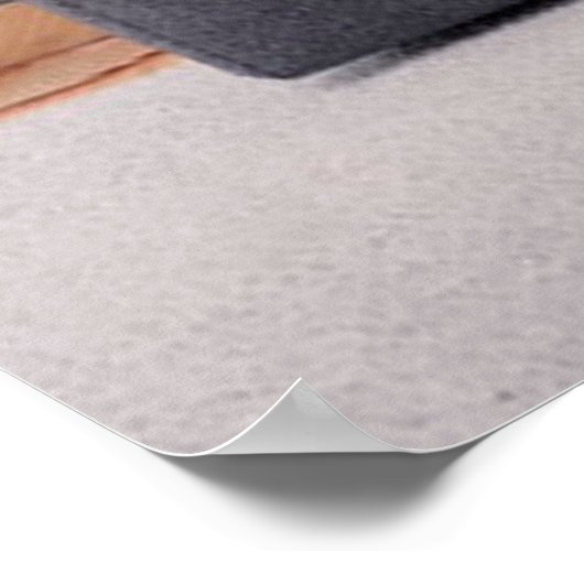 Vliegende goudvis poster (Hoek)