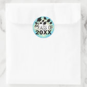 Vliegende Graduation Caps Klasse van 20XX Stickers (Tas)