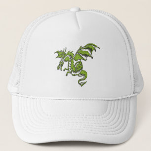 Vliegende Groene Draak Trucker Pet