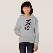 Vliegende Halloween Galaxy Vleermuizen en Sterren (Voorkant volledig)