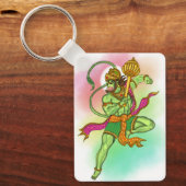 Vliegende Hanuman-sleutelhanger Sleutelhanger (Voorkant)
