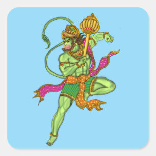 Vliegende Hanuman Sticker