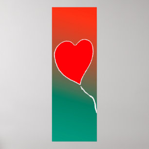 Vliegende hart poster