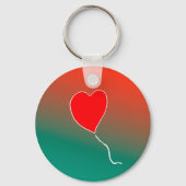 Vliegende hart sleutelhanger (Voorkant)