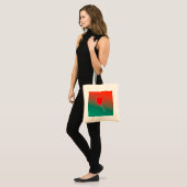 Vliegende hart tote bag (Voorkant (model))