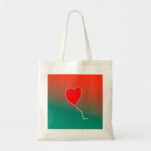 Vliegende hart tote bag (Voorkant)