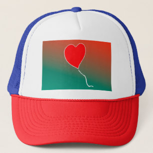 Vliegende hart trucker pet