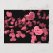 vliegende harten briefkaart (Voorkant)