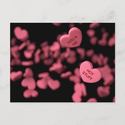 vliegende harten briefkaart (Voorkant)