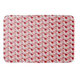 Vliegende harten gescheiden badmat