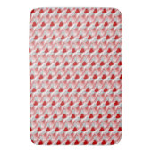 Vliegende harten gescheiden badmat (Voorkant Verticaal)