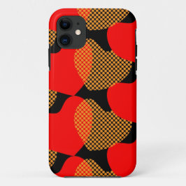 Vliegende harten iPhone 11 Hoesje