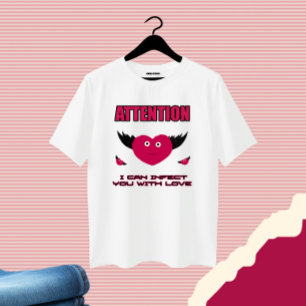 Vliegende harten t-shirt