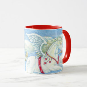 Vliegende harten Unicorn PEGASUS VALENTIJN MOK Aan