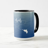 Vliegende hartslag Vliegende meid Mok (Voorkant rechts)