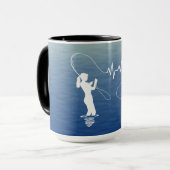 Vliegende hartslag Vliegende meid Mok (Voorkant links)