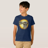 Vliegende Havik Vuur T-shirt (Voorkant volledig)