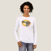 Vliegende Havik Vuur Tri-Blend Shirt (Voorkant)