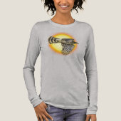 Vliegende Havik Vuur Tri-Blend Shirt (Voorkant)