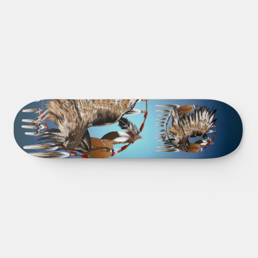 Vliegende Hawk Drocatcher Skateboard (Horizontaal)
