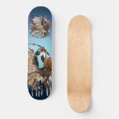 Vliegende Hawk Drocatcher Skateboard (Voorkant)