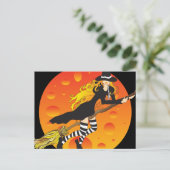 Vliegende heks_2 briefkaart (Staand voorkant)