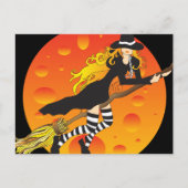 Vliegende heks_2 briefkaart (Voorkant)