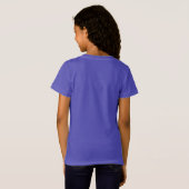 Vliegende heks boven het bos op een volle maan nac t-shirt (Achterkant volledig)