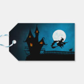 vliegende heks cadeaulabel (Achterkant Horizontaal)