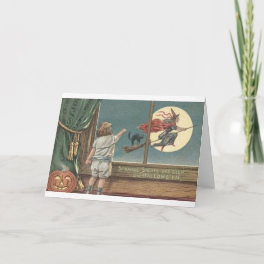 Vliegende Heks door de Kaart van het Venster (Voorkant)