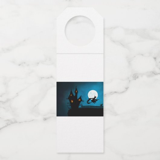 vliegende heks flessenhanger (Achterkant)