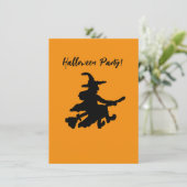 Vliegende heks in het Sinaasappel Kaart (Staand voorkant)