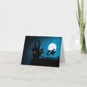 vliegende heks kaart (Voorkant)