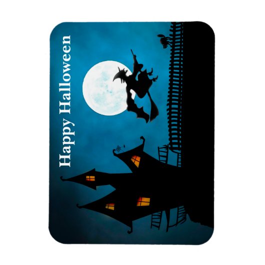 vliegende heks magneet (Verticaal)