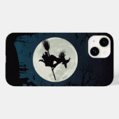 Vliegende heks op Broom Case-Mate iPhone Case (Achterkant (horizontaal))