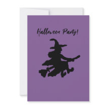 Vliegende heks op Paars