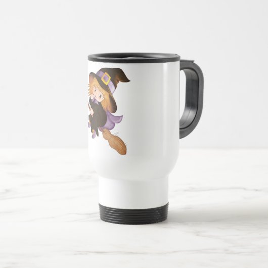 vliegende heks reisbeker (Voorkant rechts)