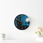 vliegende heks ronde klok (Huis)