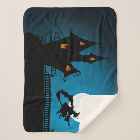 vliegende heks sherpa deken (Voorkant)