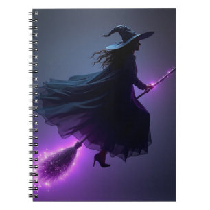 Vliegende Heksen Halloween Notitieboek