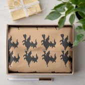 Vliegende Heksen Halloween Tissuepapier (Geschenk)