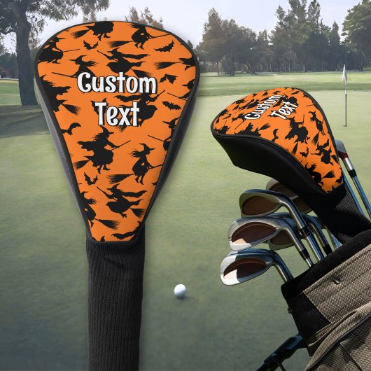 vliegende heksen patroon golfheadcover