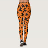 vliegende heksen patroon leggings (Achterkant)