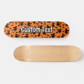 vliegende heksen patroon persoonlijk skateboard (Horizontaal)