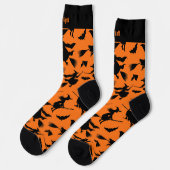 vliegende heksen patroon sokken (Links)