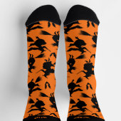 vliegende heksen patroon sokken (Top)