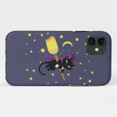 Vliegende Heksenkat Case-Mate iPhone Case (Achterkant (horizontaal))